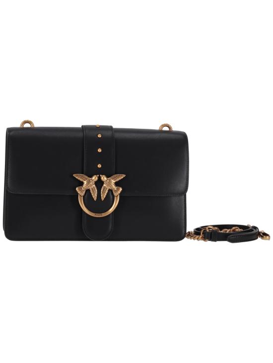 26SS 핑코 토트백 105857A0F1 Z99Q NERO ANTIQUE GOLD