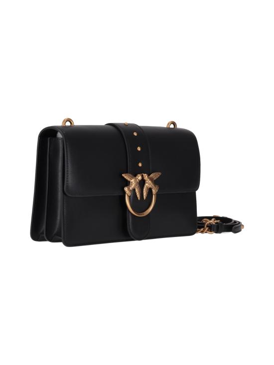 26SS 핑코 토트백 105857A0F1 Z99Q NERO ANTIQUE GOLD - PINKO