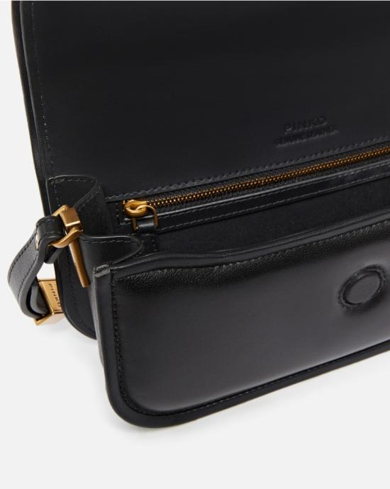 25FW 핑코 토트백 105083A26L Z99Q NERO ANTIQUE GOLD - PINKO