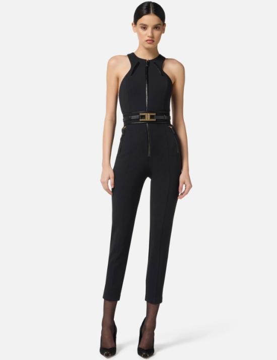 25FW 엘리자베타프랜치 미디 원피스 TU05556E2 110 NERO - ELISABETTA FRANCHI