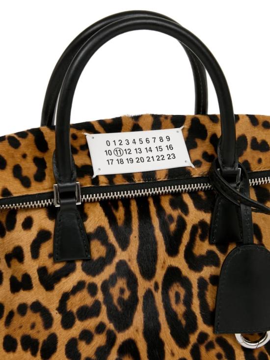 25FW 마르지엘라 토트백 SB1WG0075P8316 HA923 LEOPARD BLACK