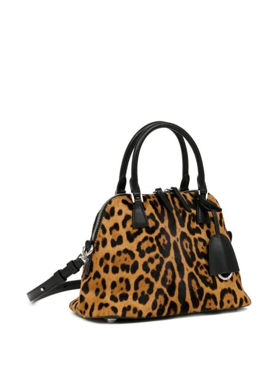 25FW 마르지엘라 토트백 SB1WG0075P8316 HA923 LEOPARD BLACK - MAISON MARGIELA