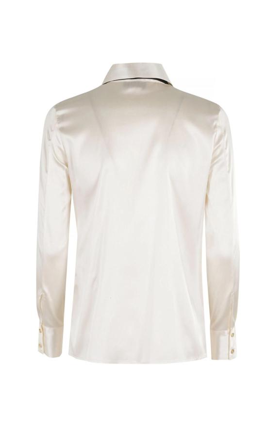 25FW 엘리자베타프랜치 블라우스 CA10756E2 EF1 MILK NERO - ELISABETTA FRANCHI