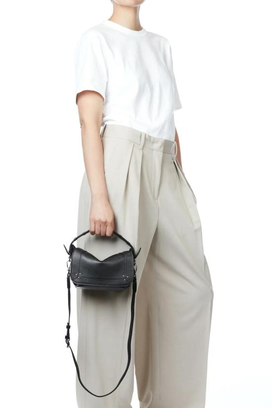 26SS 제롬 드레이퓌스 토트백 45PEPSBU Noir Silver NOIR SILVER - JEROME DREYFUSS