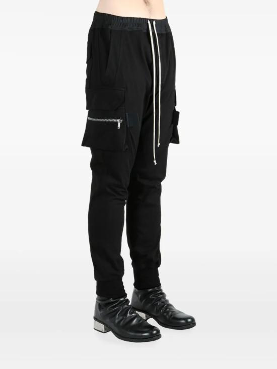 25FW 릭 오웬스 스트레이트 팬츠 RU02E1396BA 09 BLACK - RICK OWENS