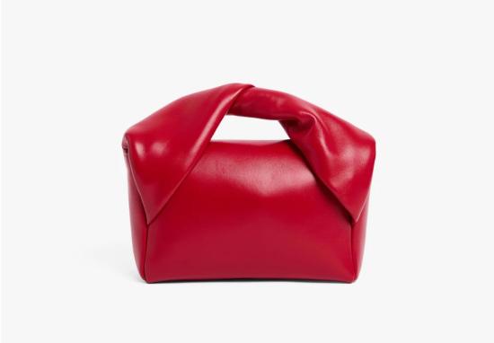 25FW JW앤더슨 토트백 HB0752LA0376 445 CRIMISON RED - JW ANDERSON