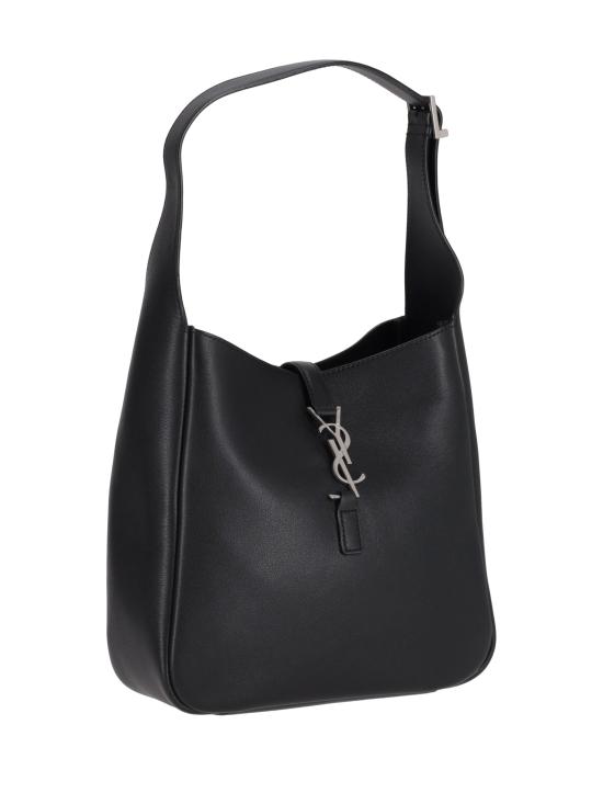 26SS 생로랑 LE 5 A 7 서플 스몰 그레인드 레더백 713938AACQG 1000 NOIR - SAINT LAURENT