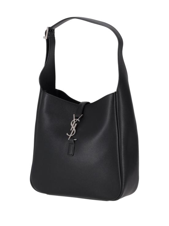 26SS 생로랑 LE 5 A 7 서플 스몰 그레인드 레더백 713938AACQG 1000 NOIR - SAINT LAURENT