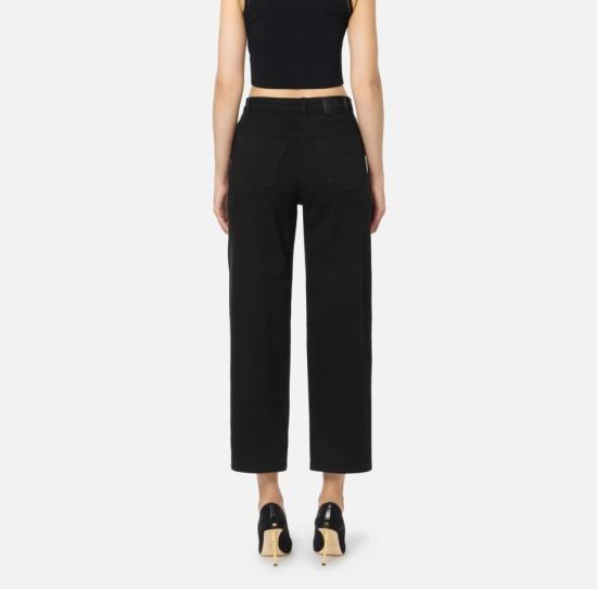 25FW 엘리자베타프랜치 스트레이트 팬츠 PJ04D56E2 110 NERO - ELISABETTA FRANCHI