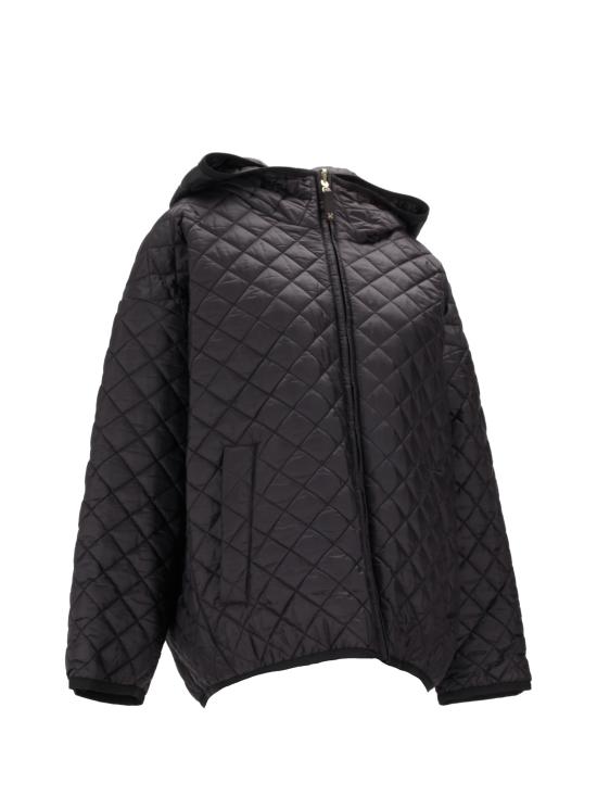 25FW 막스마라 더 큐브 LEO 레오 발수 캔버스 리버시블 패디드 자켓 2529486074600LEO 009 NERO - MAXMARA THE CUBE