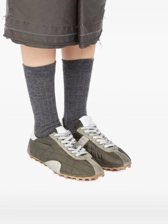 25FW 마르지엘라 스니커즈 S58WS0272P7415 HB069 DARK GREEN WHITE GREY - MAISON MARGIELA