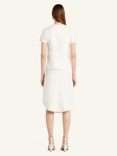 25FW 쿠레쥬 반팔 티셔츠 325JTS217JS0233 0001 HERITAGE WHITE - COURREGES