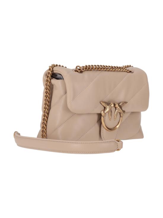 26SS 핑코 숄더백 100039A0F2 C50Q BEIGE GRIGIO FUMO ANTIQUE GOLD - PINKO