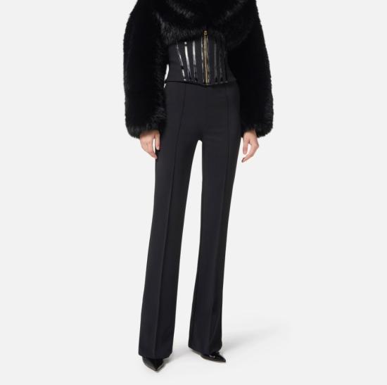 25FW 엘리자베타프랜치 스트레이트 팬츠 PA14157E2 110 NERO - ELISABETTA FRANCHI