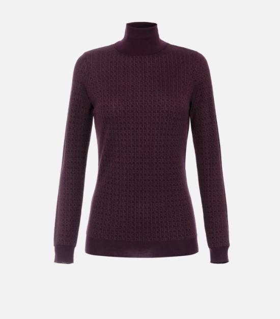 25FW 엘리자베타프랜치 터틀넥 MK23S56E2 EA4 MERLOT