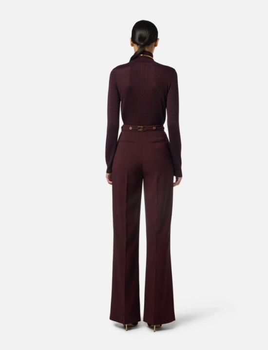 25FW 엘리자베타프랜치 터틀넥 MK23S56E2 EA4 MERLOT - ELISABETTA FRANCHI