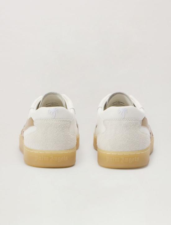 25FW 팜앤젤스 NEW PALM 뉴 팜 1 로우탑 스티커즈 PMIA099F25LEA001 0161 WHITE BEIGE - PALM ANGELS