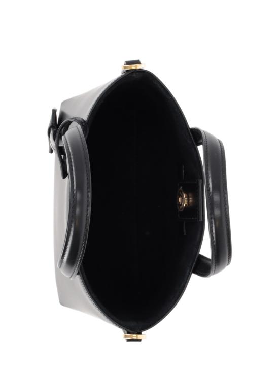 26SS 생로랑 박스 레더 미니 토이 토트백 773995AADDI 1000 NOIR - SAINT LAURENT