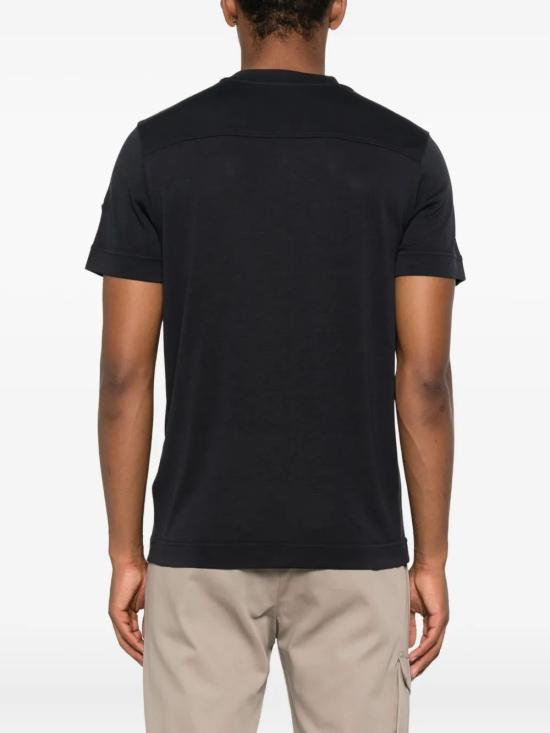 25FW 몽클레어 반팔 티셔츠 K20918C0002889B2Q 742 NAVY - MONCLER