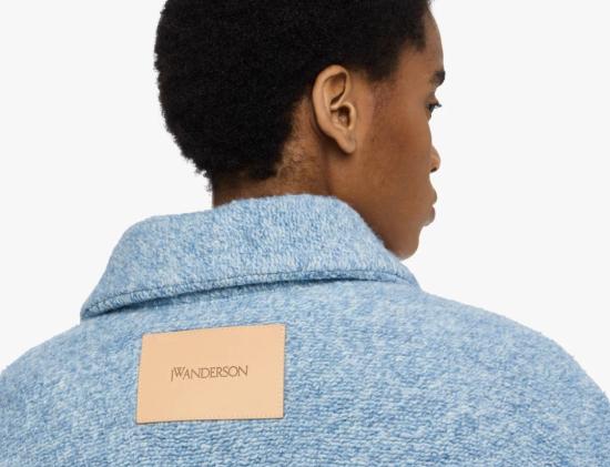 25FW JW앤더슨 JK0412PG1820 696 BLUE MELANGE - JW ANDERSON