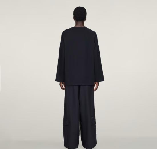 25FW 아디다스 Y3 반팔 티셔츠 JW7351 black BLACK - ADIDAS Y3