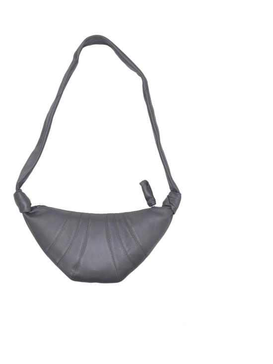 25FW 르메르 크루아상 레더 숄더백 BG0003LL095 BK345 SMOKED PEARL - LEMAIRE