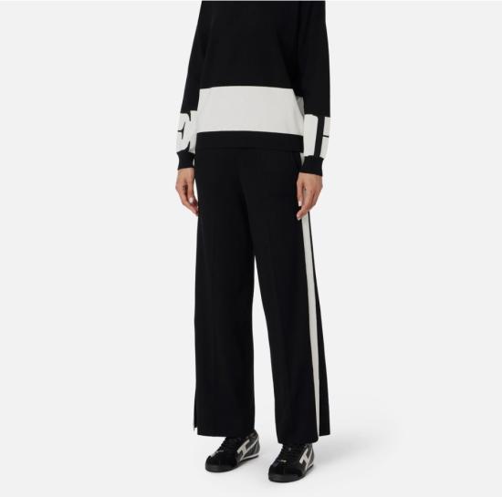 25FW 엘리자베타프랜치 스트레이트 팬츠 KP69S56E2 EF3 NERO MILK - ELISABETTA FRANCHI