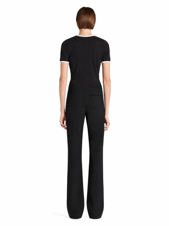 26FW 쿠레쥬 반팔 티셔츠 VESJTS017JS0070 9901 BLACK HERITAGE WHITE - COURREGES