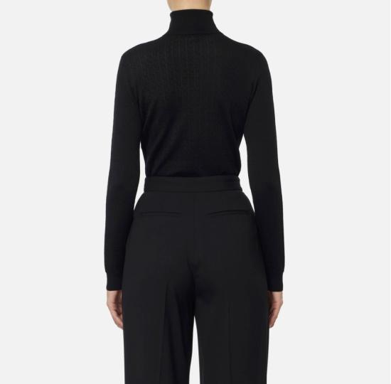 25FW 엘리자베타프랜치 터틀넥 MK23S56E2 110 NERO - ELISABETTA FRANCHI