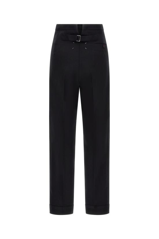 25FW 마르지엘라 스트레이트 팬츠 SI0KA0005S60307 900 BLACK - MAISON MARGIELA