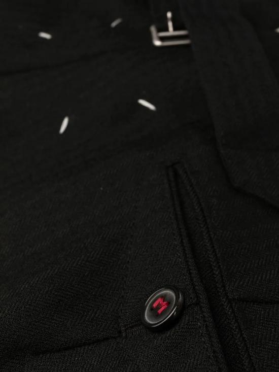 25FW 마르지엘라 스트레이트 팬츠 SI0KA0005S60307 900 BLACK - MAISON MARGIELA