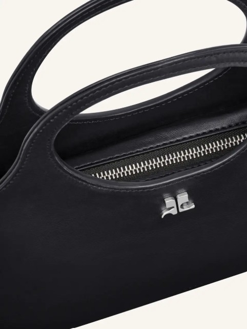 25FW 쿠레쥬 토트백 125GSA163CR0065 9999 BLACK - COURREGES