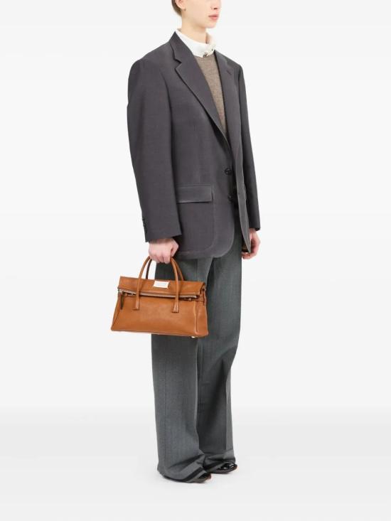 25FW 마르지엘라 5AC 이스트 웨스트 미디움핸드백 SB1WD0056P8565 T2287 COGNAC - MAISON MARGIELA