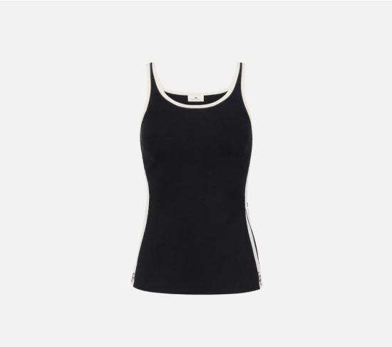 25FW 엘리자베타프랜치 반팔 티셔츠 TK51S56E2 EF3 NERO MILK