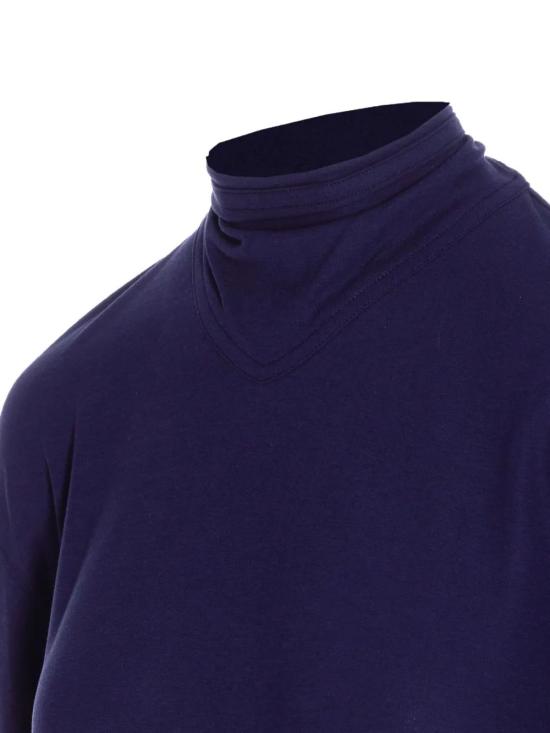 25FW 르메르 반팔 티셔츠 TO1306LJ1025 BL797 DARK INDIGO - LEMAIRE