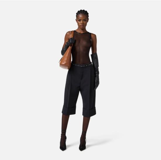 25FW 엘리자베타프랜치 라운지 웨어 BO01357E2 110 NERO - ELISABETTA FRANCHI