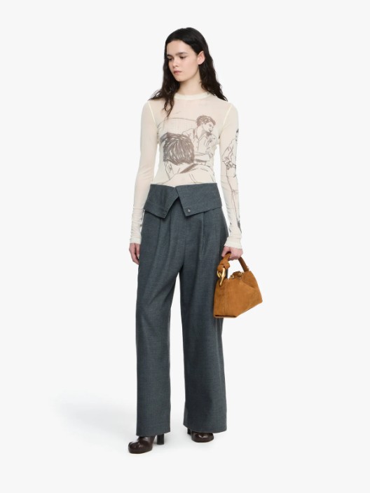 25FW JW앤더슨 반팔 티셔츠 JO0138PG1814 002 OFF WHITE - JW ANDERSON