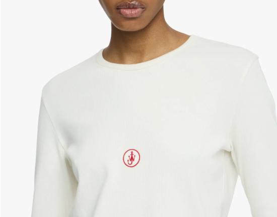 25FW JW앤더슨 반팔 티셔츠 JO0276PG1846 002 OFF WHITE - JW ANDERSON