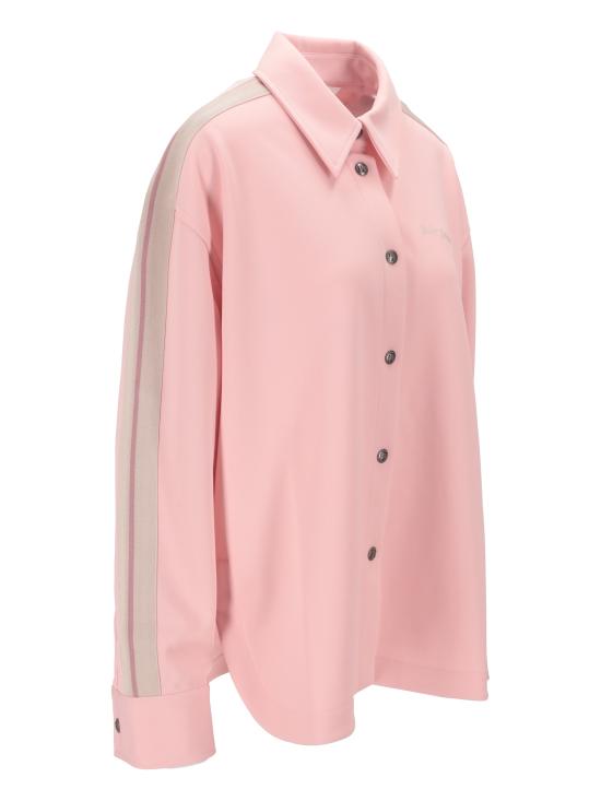 26FW 팜앤젤스 셔츠 PWGA050F25FAB001 3003 PINK OFF WHITE - PALM ANGELS