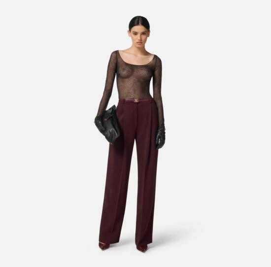 26FW 엘리자베타프랜치 라운지 웨어 BO01157E2 110 NERO - ELISABETTA FRANCHI