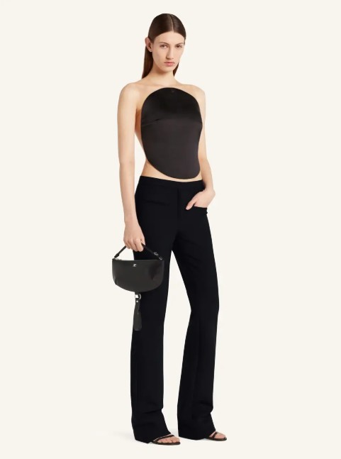 25FW 쿠레쥬 숄더백 325GSA190CR0065 9999 BLACK - COURREGES