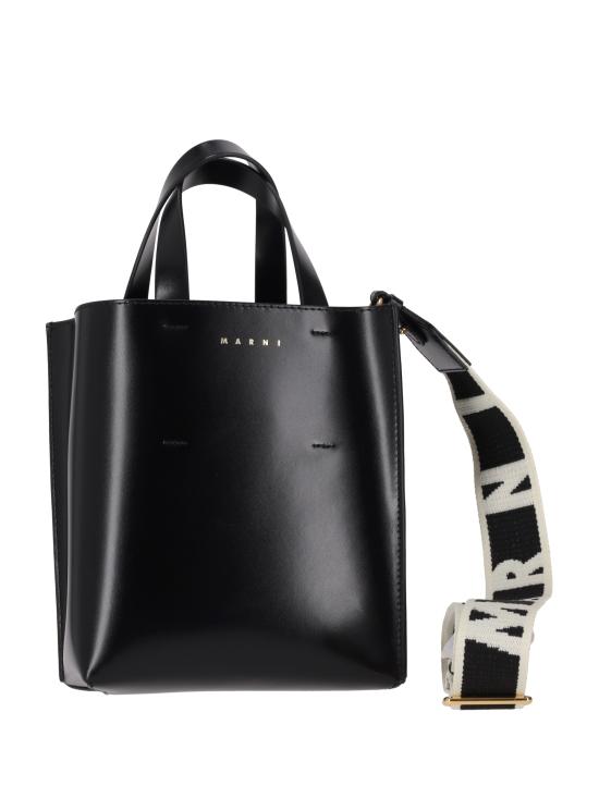 25FW 마르니 토트백 SHMP0039U1LV639 00N99 BLACK