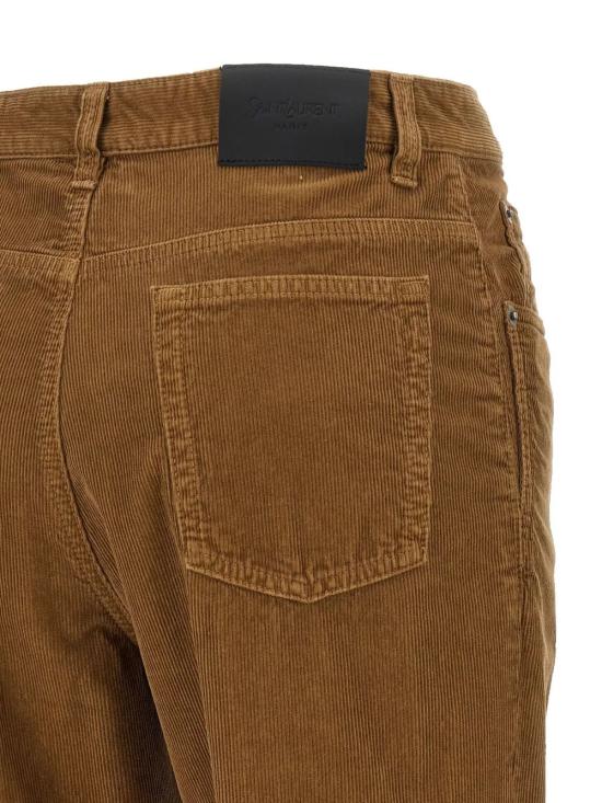 26FW 생로랑 코듀로이 클라이드 팬츠 705103Y29IA 2423 - SAINT LAURENT