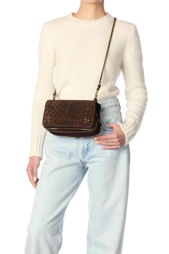 26SS 제롬 드레이퓌스 토트백 42BOBICR Imprim L opard Naturel IMPRIM L OPARD NATUREL - JEROME DREYFUSS