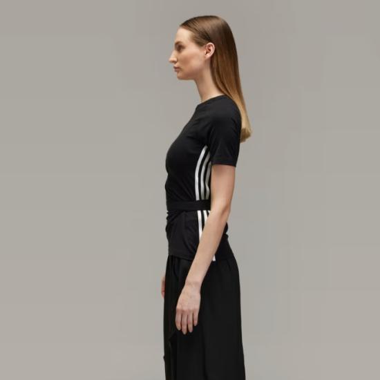 25FW 아디다스 Y3 반팔 티셔츠 JD6002 black BLACK - ADIDAS Y3