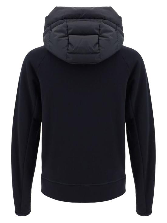 25FW 몽클레어 그래노블 패디드 폴라텍 집업 후디 K20978G00025899IG 999 BLACK - MONCLER