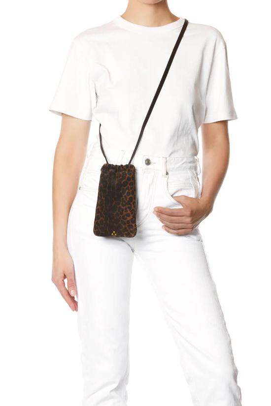 25FW 제롬 드레이퓌스 크로스백 46GORDIMOBCR Imprim L opard Naturel IMPRIM L OPARD NATUREL - JEROME DREYFUSS