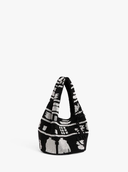 25FW JW앤더슨 숄더백 HB0744FA0470 901 BLACK WHITE - JW ANDERSON