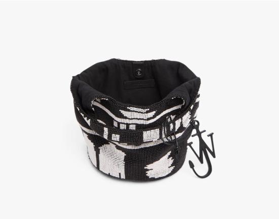 25FW JW앤더슨 숄더백 HB0744FA0470 901 BLACK WHITE - JW ANDERSON