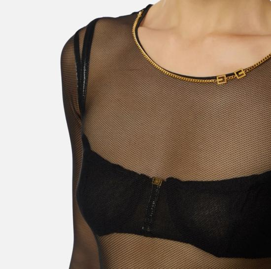25FW 엘리자베타프랜치 라운지 웨어 BO01457E2 110 NERO - ELISABETTA FRANCHI